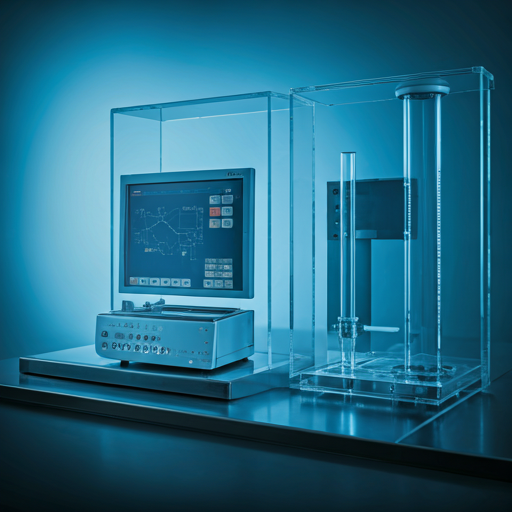 Clinical laboratory interior